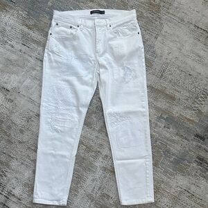 Lauren Ralph Lauren Slim White Jeans